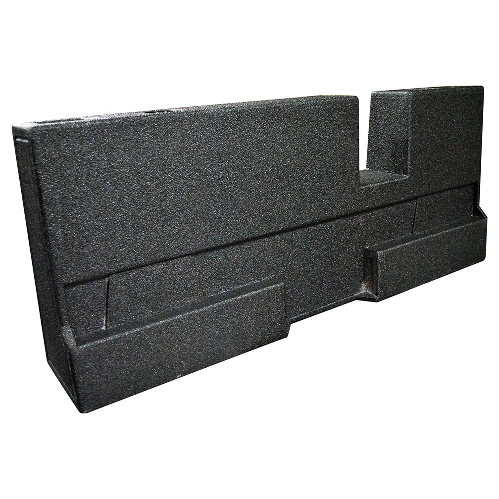 QBOMB Dual 12" Ported Subwoofer Enclosure - Fits 2007-24 Toyota Tundra Double Cab