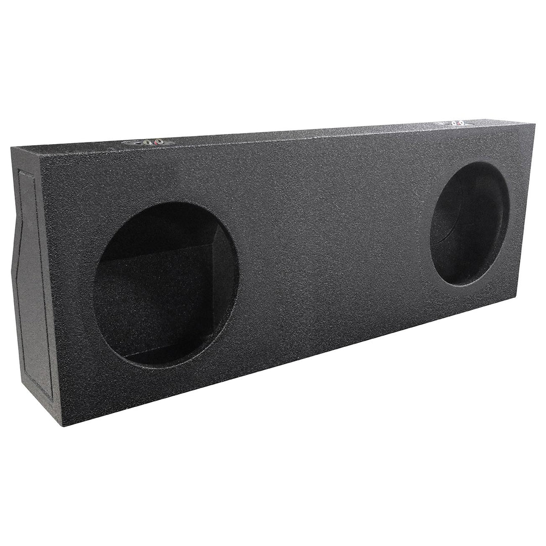 QBOMB Dual 10" Sealed Subwoofer Enclosure - Fits 2022-24 Toyota Tundra Crew Max