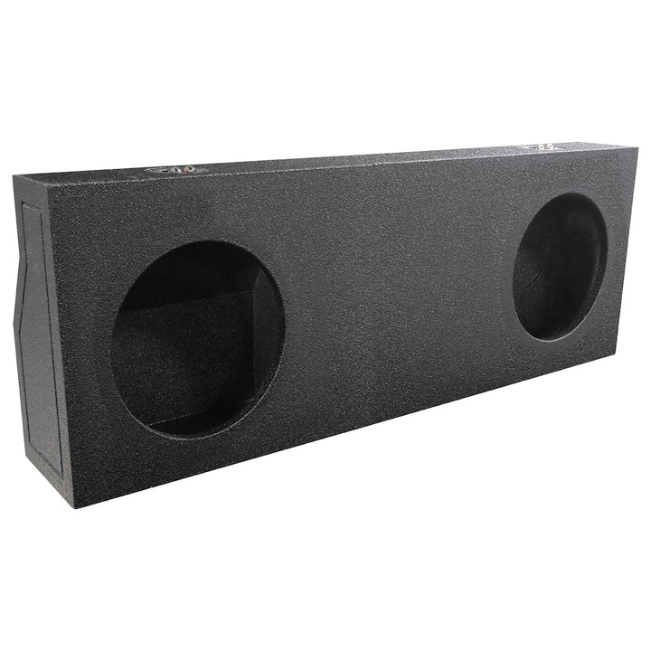 QBOMB Dual 10" Sealed Subwoofer Enclosure - Fits 2022-24 Toyota Tundra Crew Max