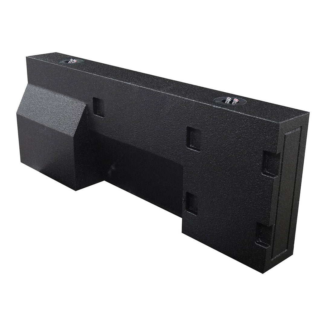 QBOMB Dual 10" Sealed Subwoofer Enclosure - Fits 2022-24 Toyota Tundra Crew Max