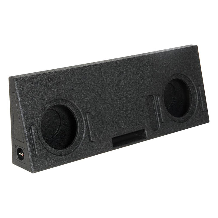 QBOMB Dual 10" Slot Ported Subwoofer Enclosure - Fits 2014-21 Toyota Tundra Crew Max