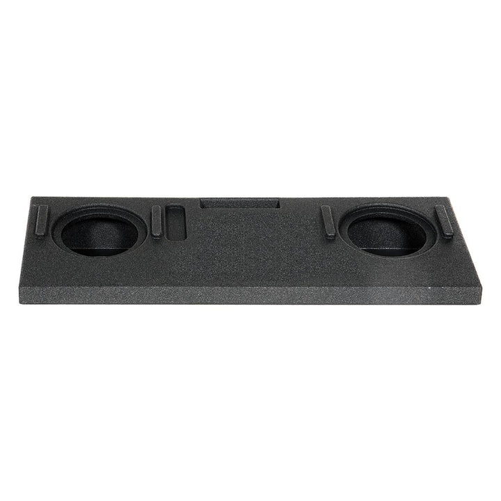 QBOMB Dual 10" Slot Ported Subwoofer Enclosure - Fits 2014-21 Toyota Tundra Crew Max