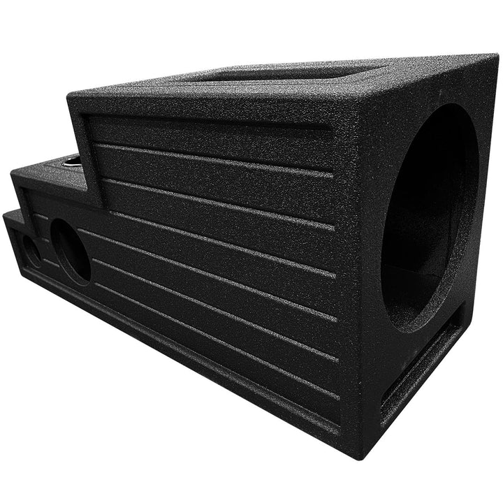 QBOMB 12" Ported Center Console Subwoofer Enclosure - 2.25 cu.ft. Tuned to 35Hz
