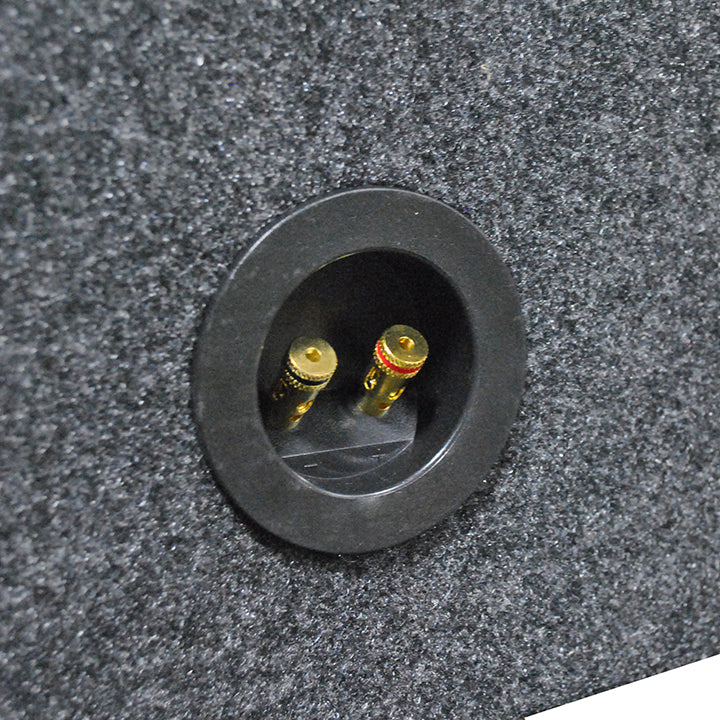Triple 12" Heavy-Duty Sealed Subwoofer Enclosure - 1.2 cu.ft.Per Sub