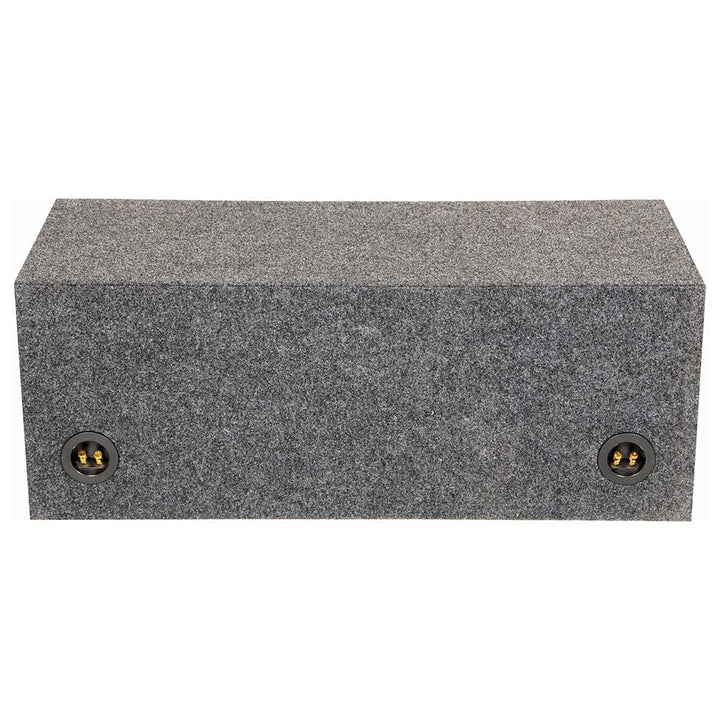 Dual 10" Slot Ported Subwoofer Enclosure - 1.10 cu.ft. Per Sub Tuned to 38Hz