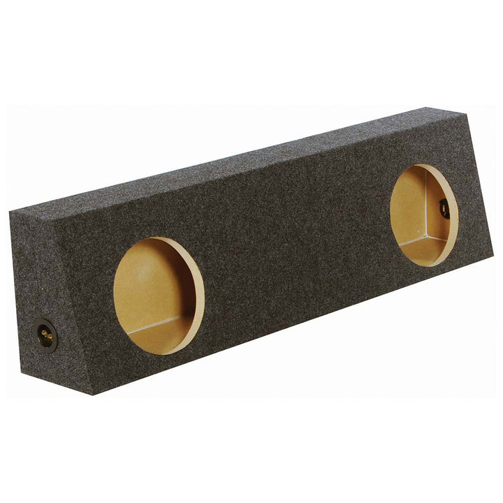 Dual 12" Heavy-Duty Subwoofer Enclosure for Trucks - 1.15 cu.ft Per Sub