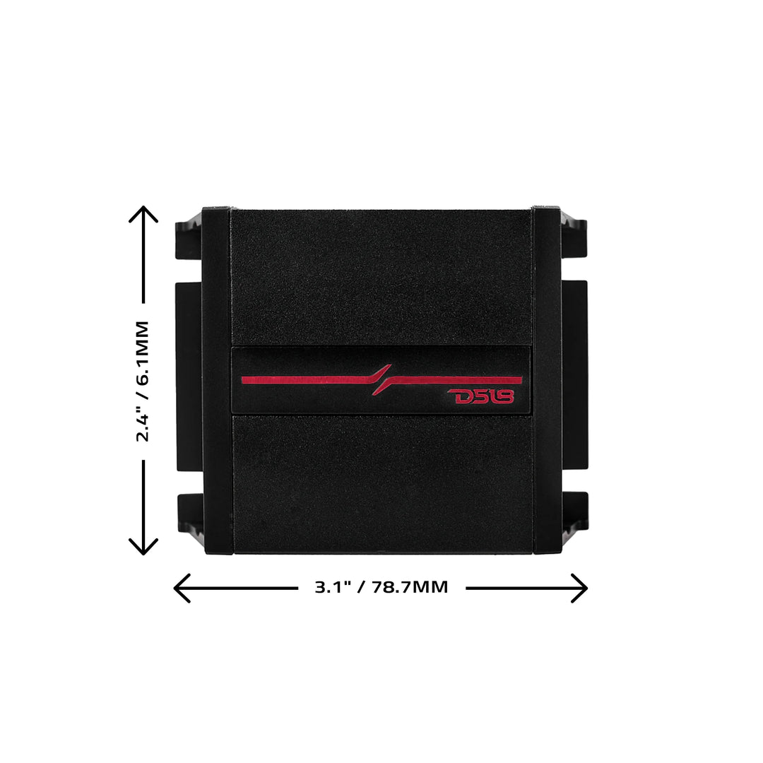 DS18 QHL2 2-Channel Lossless Audio Line Output Converter with Auto Turn-On and Speaker Emulator