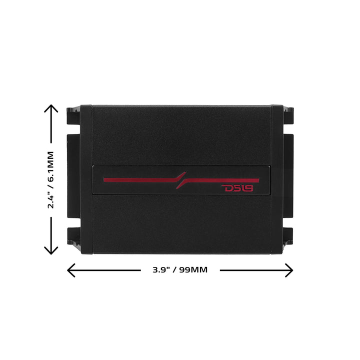 DS18 QHL4 4-Channel Lossless Audio Line Output Converter with Auto Turn-On and Speaker Emulator