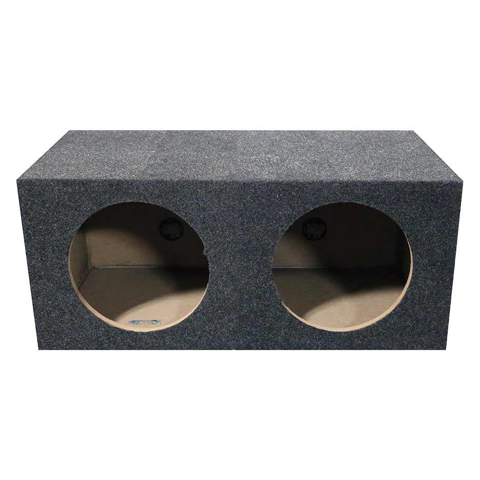 Dual 15" Sealed Subwoofer Enclosure - 2.40 cu.ft. Per Sub