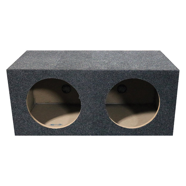 Dual 15" Sealed Subwoofer Enclosure - 2.40 cu.ft. Per Sub