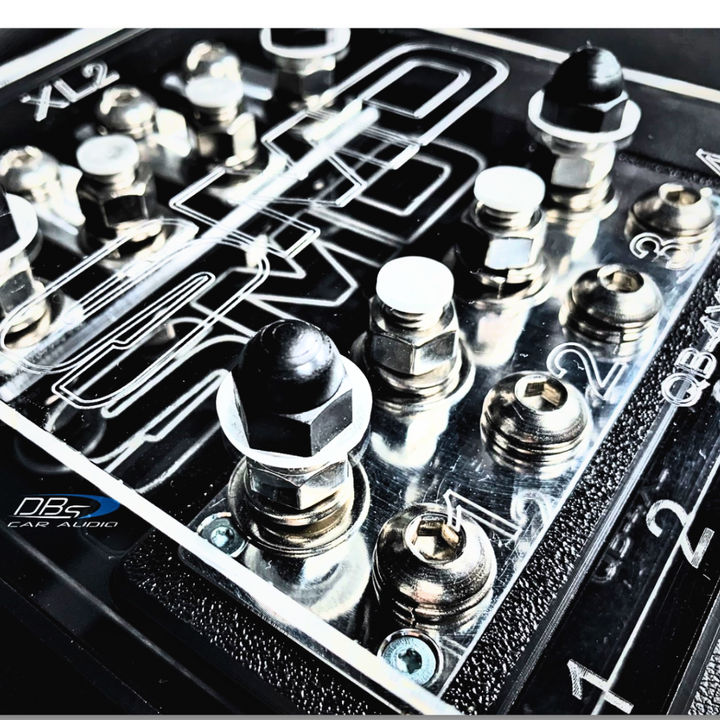 SMD Quad XL2 4 Spot ANL Fuse Block - Stainless Steel and Aluminum Hardware