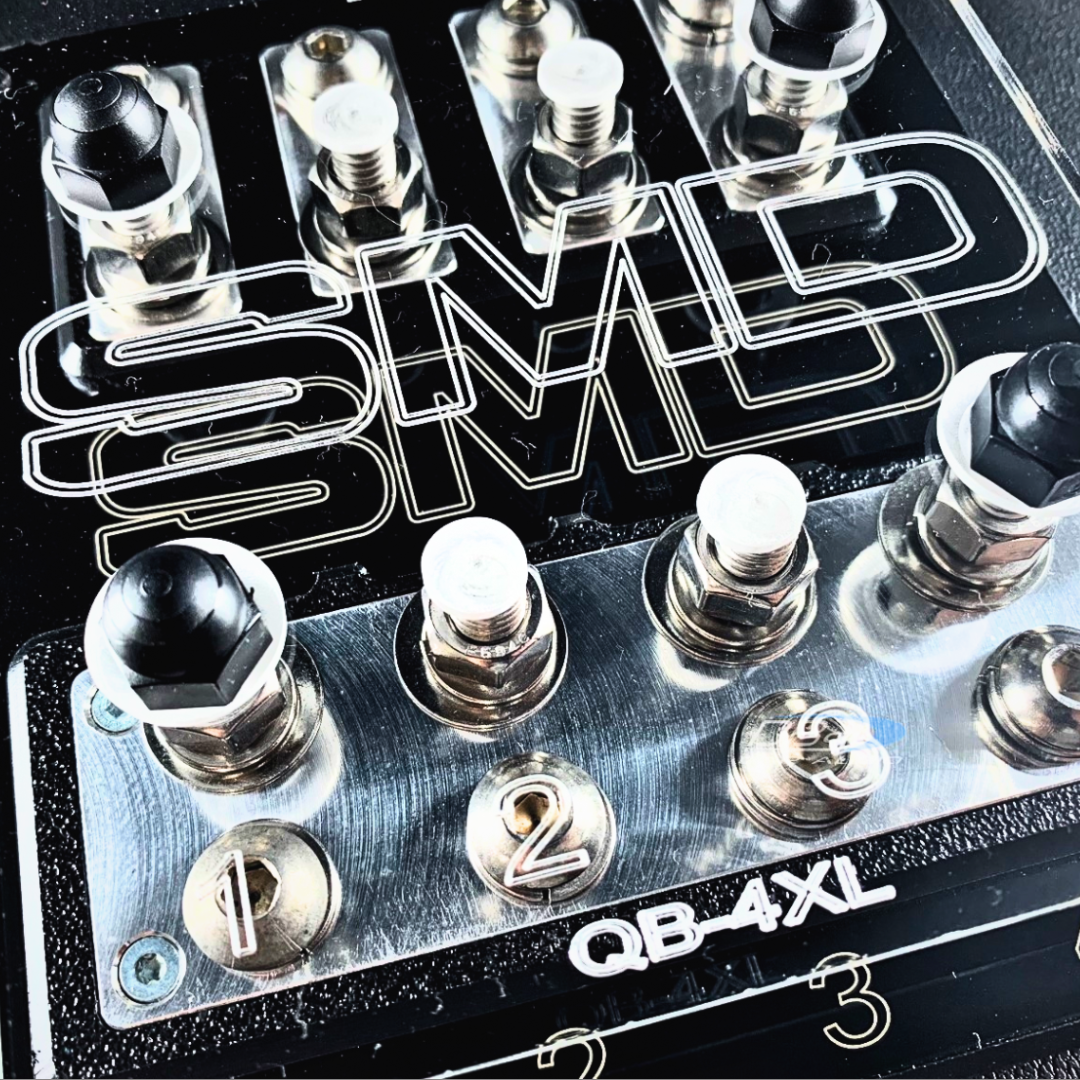 SMD Quad XL2 4 Spot ANL Fuse Block - Stainless Steel and Aluminum Hardware