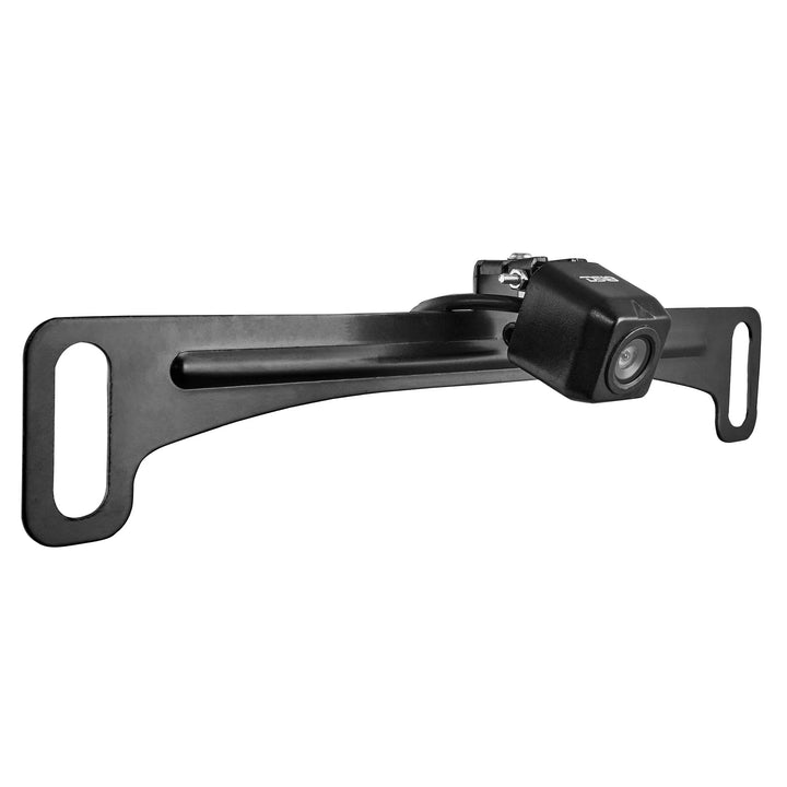 DS18 RCNLP Black Top License Plate Mount Backup Camera