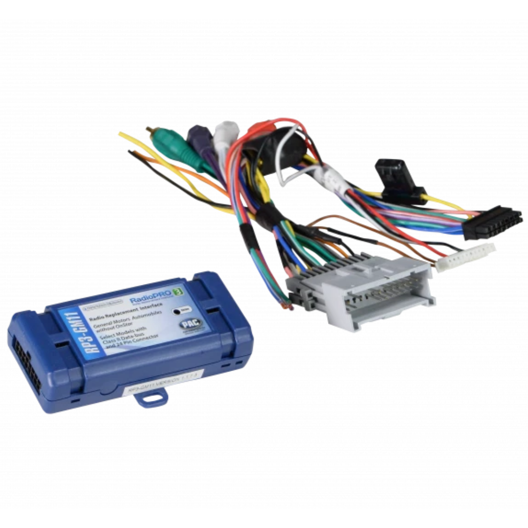 Pac-Audio RP3-GM11 Radio Replacement Interface Module for Select 2000-2013 Buick, Cadillac, Chevrolet, GMC, Hummer, Isuzu, Oldsmobile, Pontiac, Saab or Saturn Vehicles