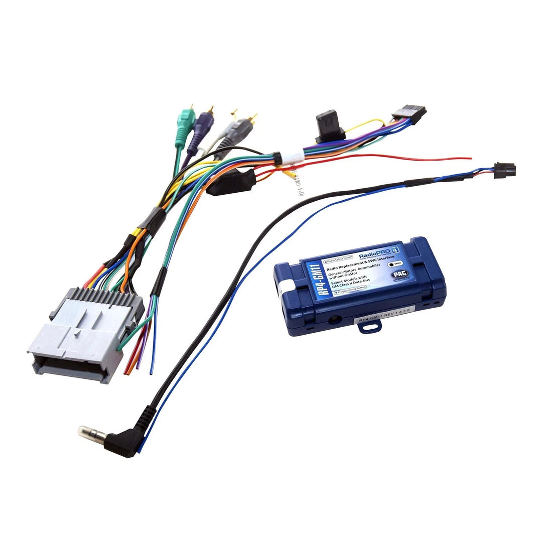 Pac-Audio RP4-GM11 Radio Replacement Interface Module for Select 2000-2013 Buick, Cadillac, Chevrolet, GMC, Hummer, Isuzu, Oldsmobile, Pontiac, Saab or Saturn Vehicles