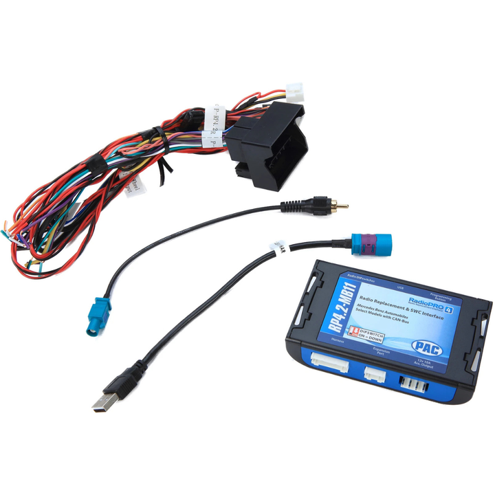 Pac-Audio RP4.2-MB11 Radio Replacement Interface Module for Select 2011-2018 Mercedes-Benz Vehicles