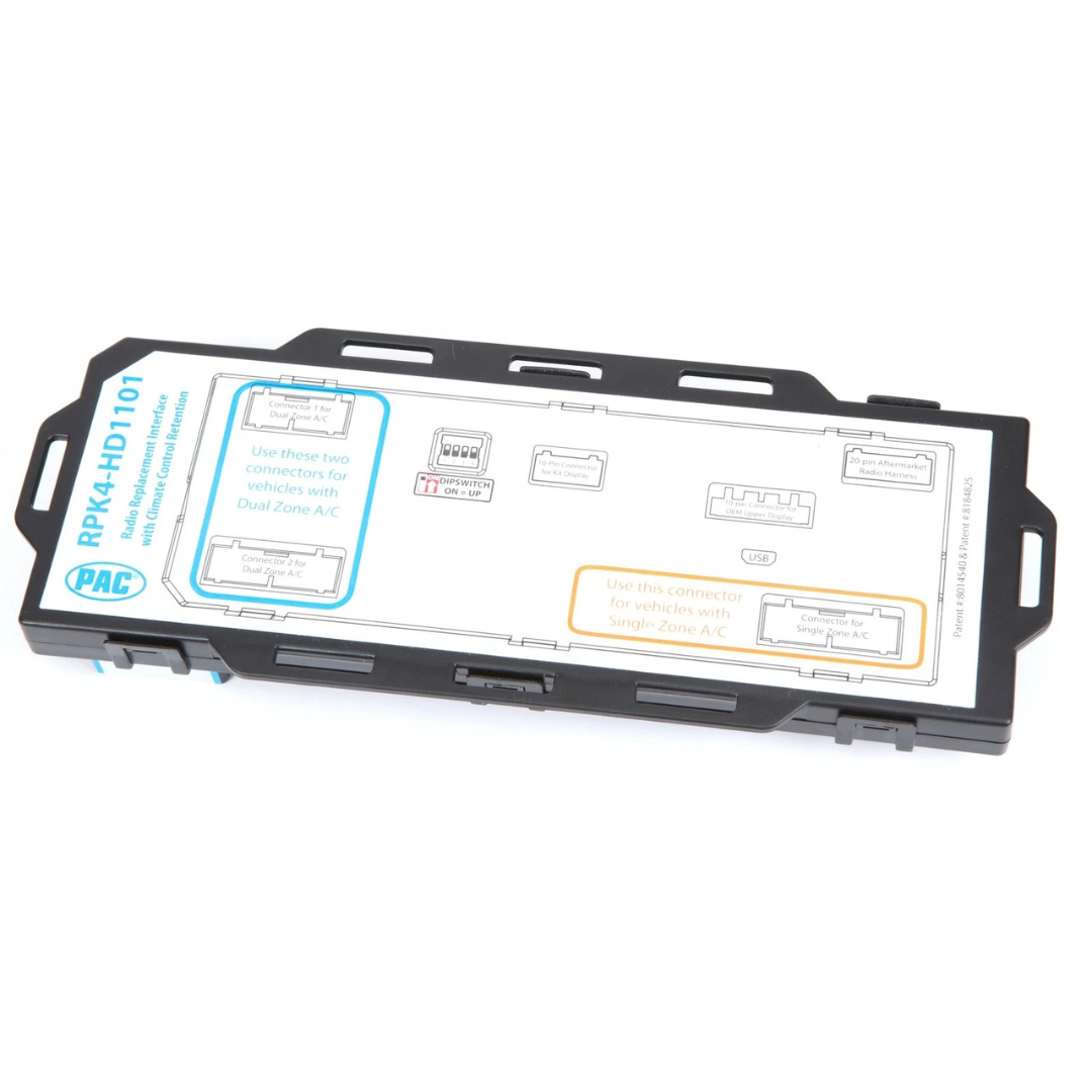 Pac-Audio RPK4-HD1101 Radio Replacement Kit with Climate Controls for Select 2003-2007 Honda Accord Vehicles