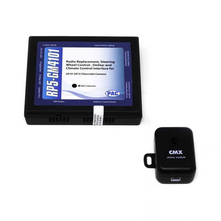 Pac-Audio RPK5-GM4102 Radio Replacement Kit with Climate Controls for Select 2010-2015 Chevrolet Camaro Vehicles