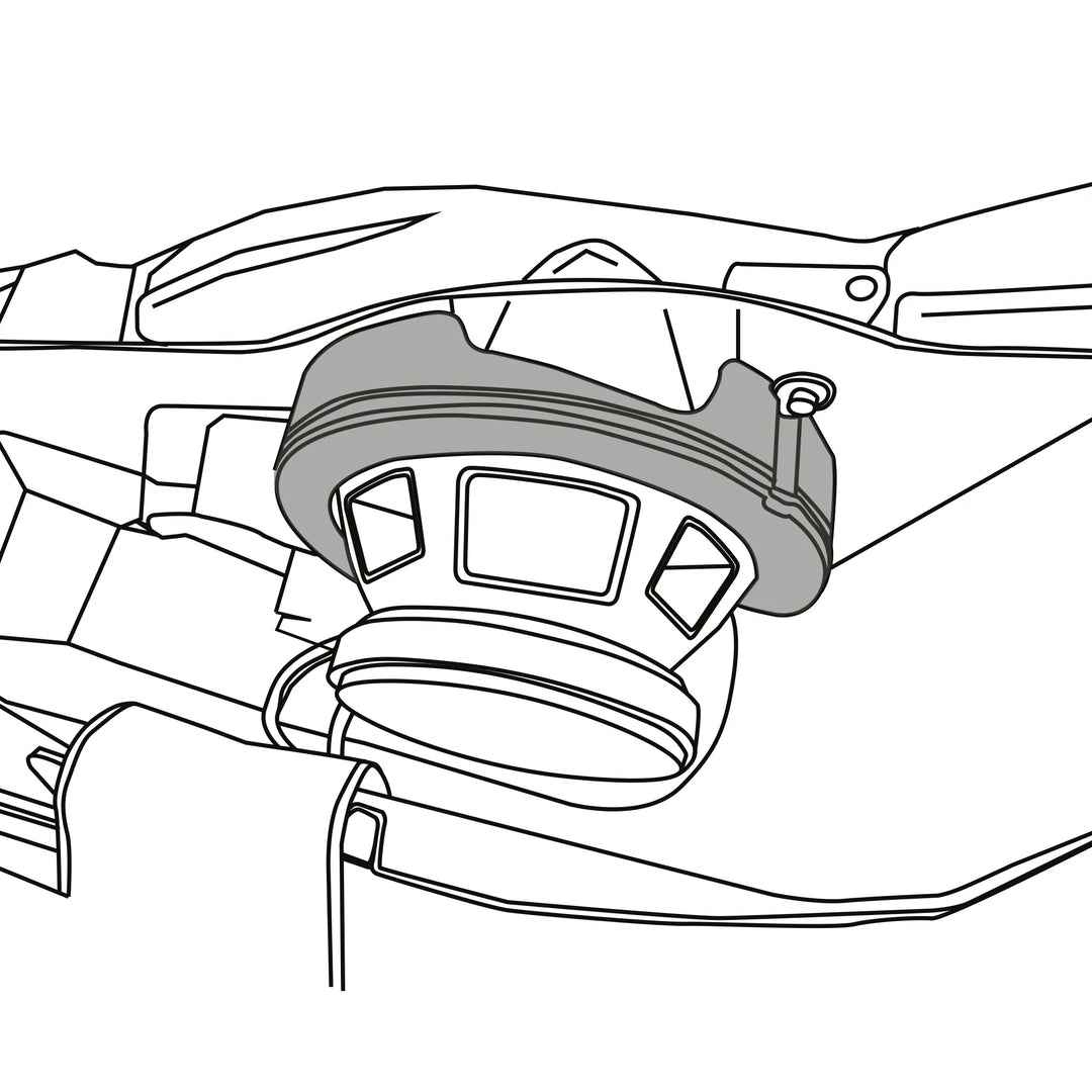 DS18 8" Speaker Adapter Kit - Fits 2014-23 Harley-Davidson Saddlebags