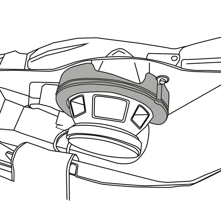 DS18 8" Speaker Adapter Kit - Fits 2014-23 Harley-Davidson Saddlebags