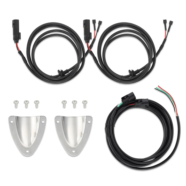 DS18 Speaker Wiring Harness Kit - Fits 1998-2023 Harley-Davidson Touring Saddlebag