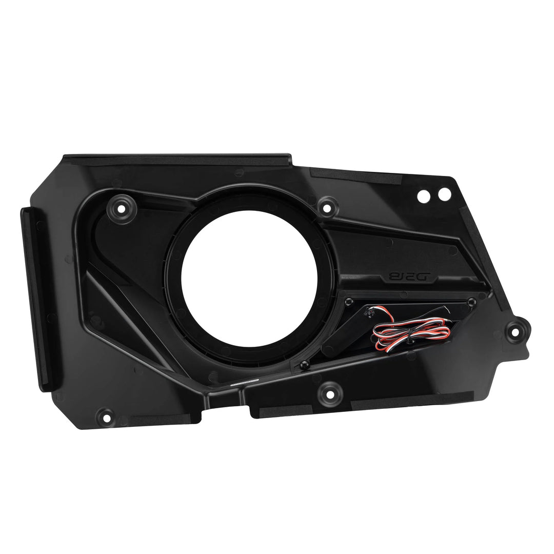 DS18 Rear Door Panels for 6.5” Speakers with LEDs - Fits 2014–2023 Polaris RZR-XP
