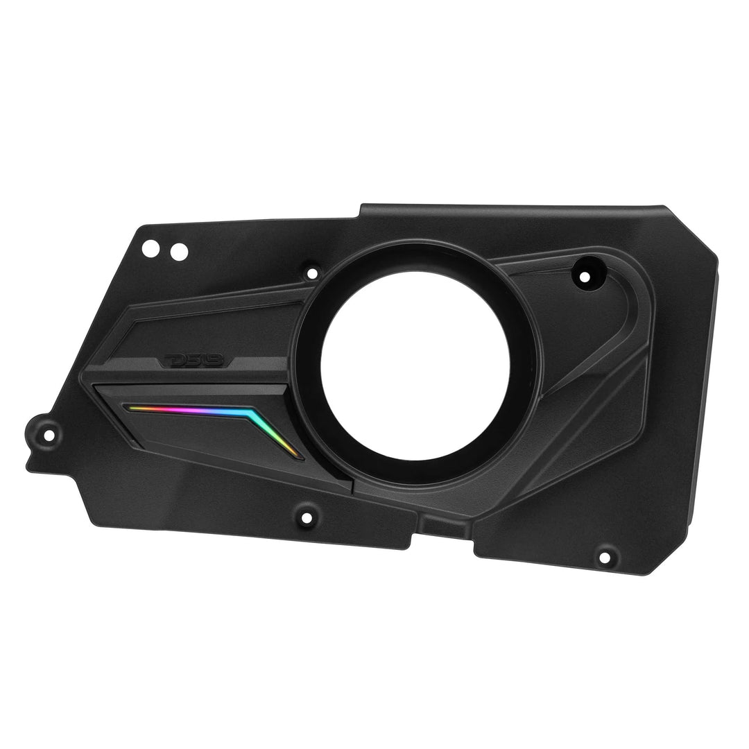 DS18 Rear Door Panels for 6.5” Speakers with LEDs - Fits 2014–2023 Polaris RZR-XP