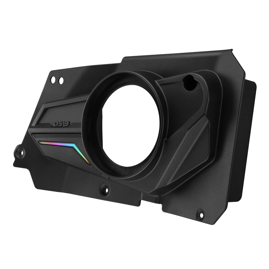 DS18 Rear Door Panels for 6.5” Speakers with LEDs - Fits 2014–2023 Polaris RZR-XP