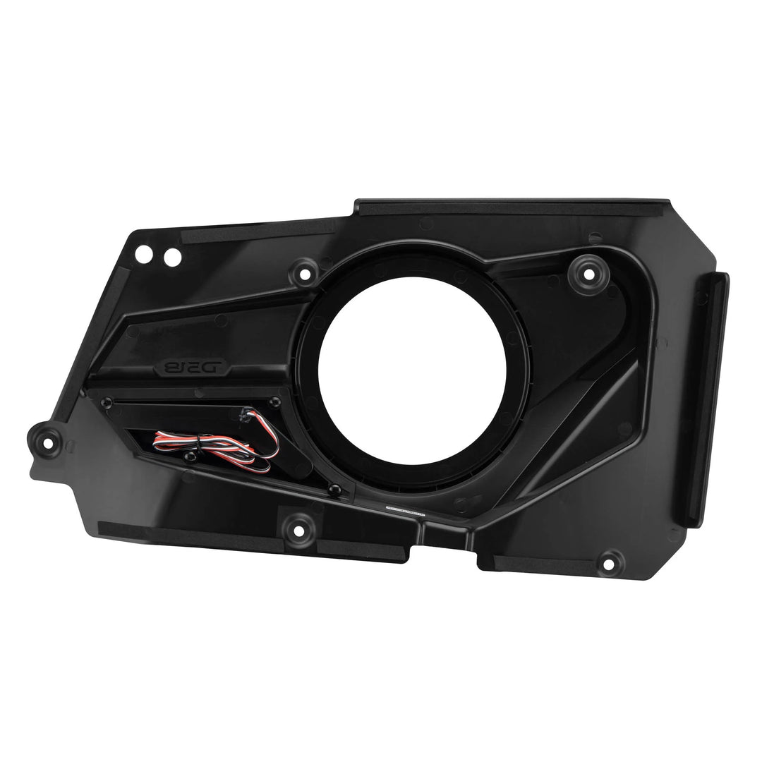 DS18 Rear Door Panels for 6.5” Speakers with LEDs - Fits 2014–2023 Polaris RZR-XP