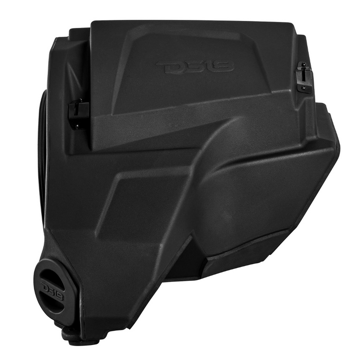 2014-2022 Polaris RZR Glove Box 10" Subwoofer Enclosure with Carbon Fiber Subwoofer - 600 Watts Rms 2-ohm
