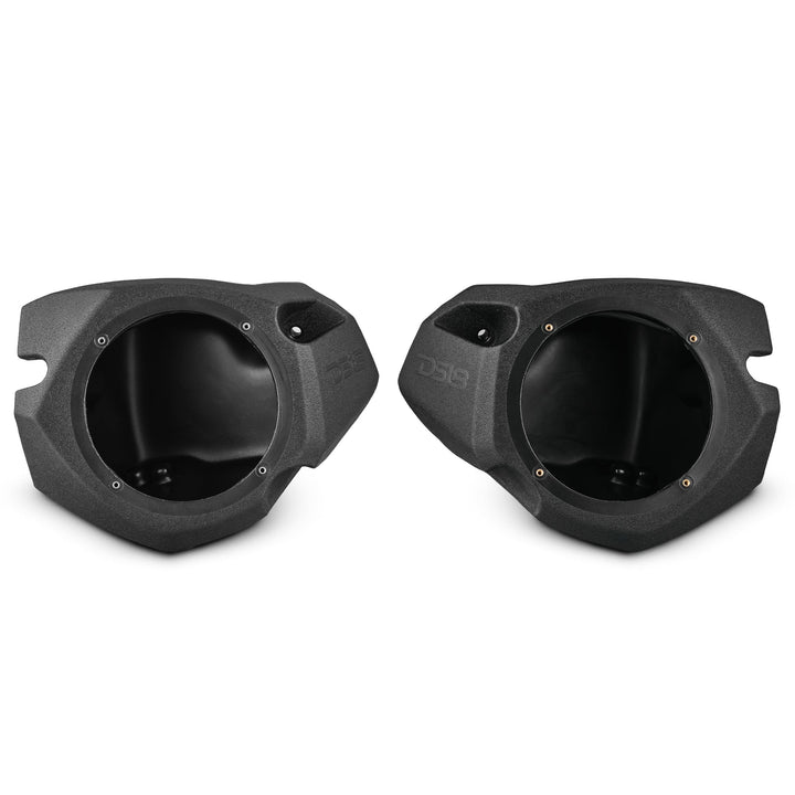 DS18 Front Kick Panel Enclosures for 6.5" Speakers - Fits 2014-2022 Polaris RZR