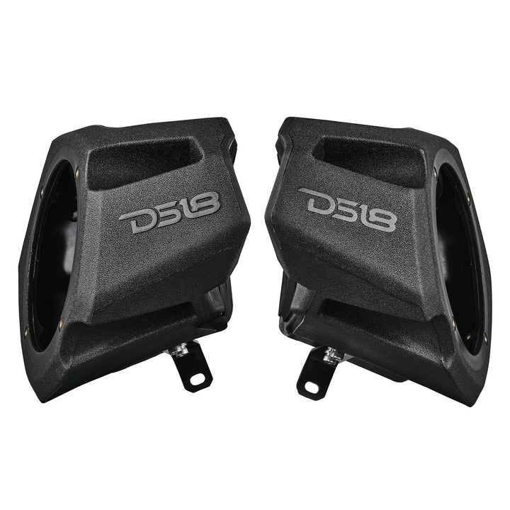 Polaris RZR - DS18 Front Kick Panel Speaker Enclosures - Fits 2x 6.5" Speakers