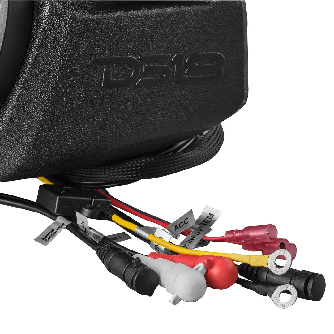 DS18 Front Kick Panel Enclosures for 6.5" Speakers - Fits 2014-2022 Polaris RZR
