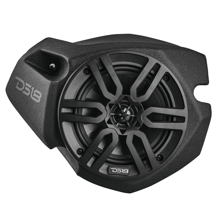 DS18 Front Kick Panel Enclosures for 6.5" Speakers - Fits 2014-2022 Polaris RZR