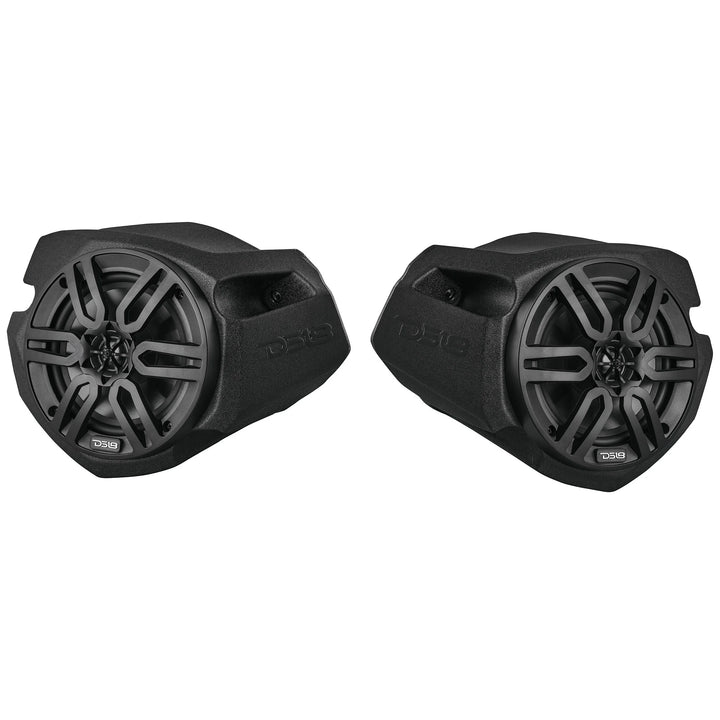 DS18 Front Kick Panel Enclosures for 6.5" Speakers - Fits 2014-2022 Polaris RZR