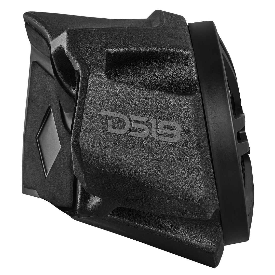 DS18 Front Kick Panel Enclosures for 6.5" Speakers - Fits 2014-2022 Polaris RZR