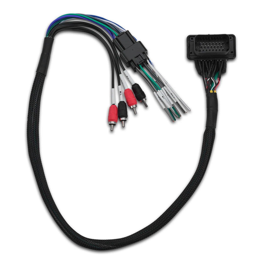 Polaris RZR PRO 4-Channel Rca Output with Remote for Ride Command System - Plug & Play