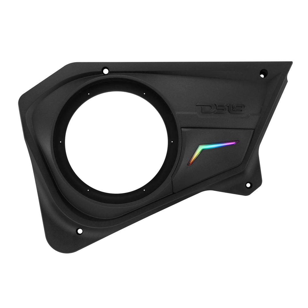 DS18 Back Door Panels for 8” Speakers with LEDs - Fits 2020–2024 Polaris RZR-PRO