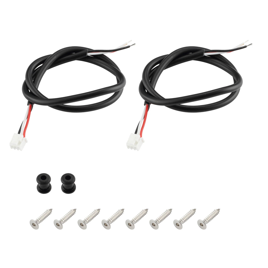 DS18 OEM Dashboard Speakers with LEDs - Fits 2020-Up Polaris RZR-PRO