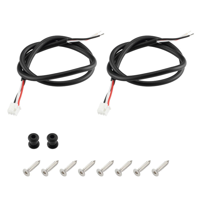 DS18 OEM Dashboard Speakers with LEDs - Fits 2020-Up Polaris RZR-PRO