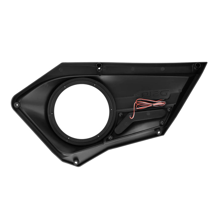 DS18 Front Door Panels for 8” Speakers with LEDs - Fits 2020–2024 Polaris RZR-PRO
