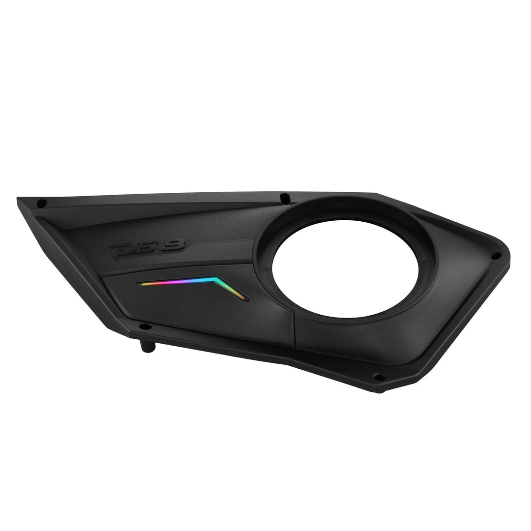 DS18 Front Door Panels for 8” Speakers with LEDs - Fits 2020–2024 Polaris RZR-PRO