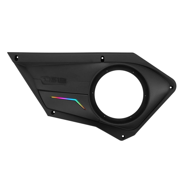 DS18 Front Door Panels for 8” Speakers with LEDs - Fits 2020–2024 Polaris RZR-PRO