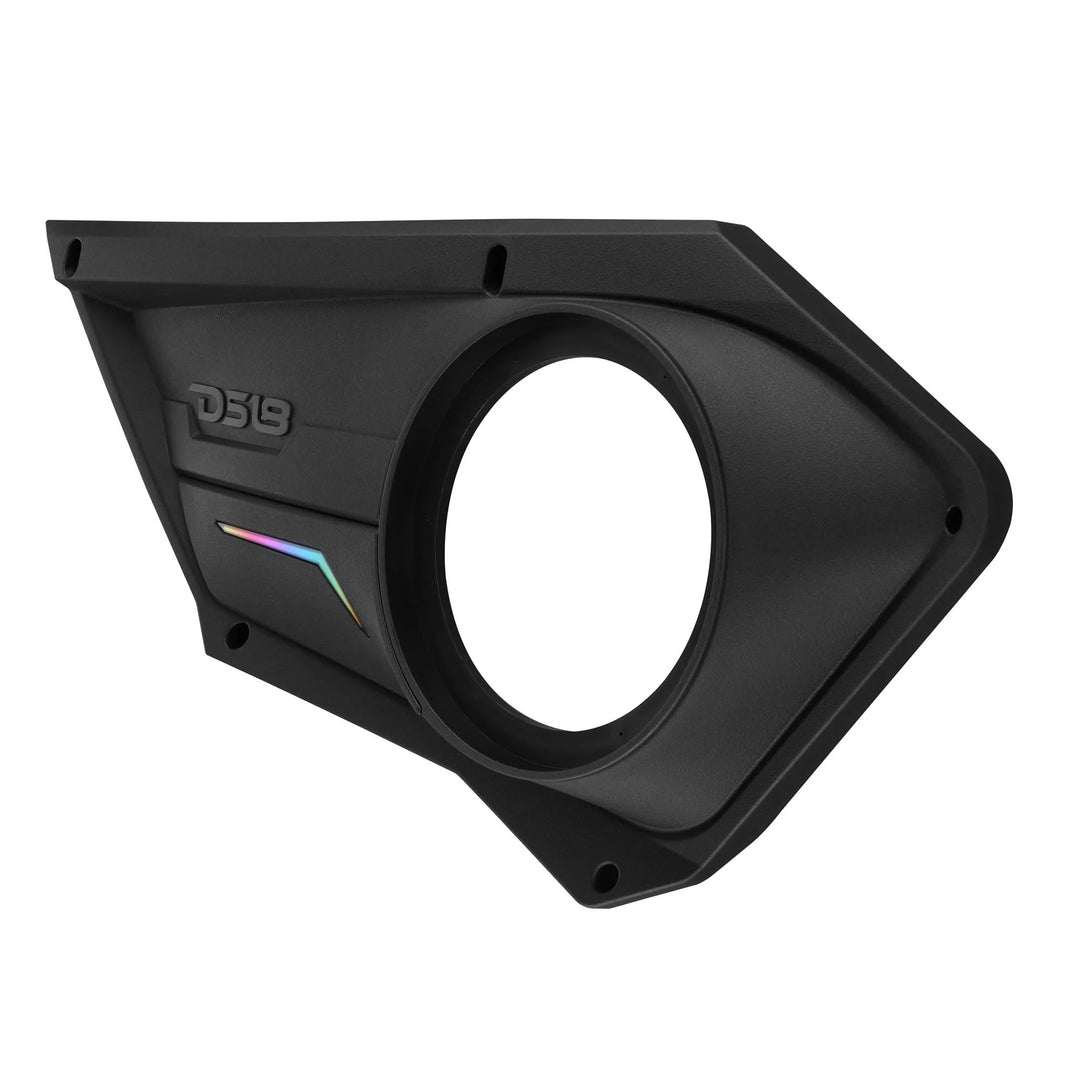 DS18 Front Door Panels for 8” Speakers with LEDs - Fits 2020–2024 Polaris RZR-PRO