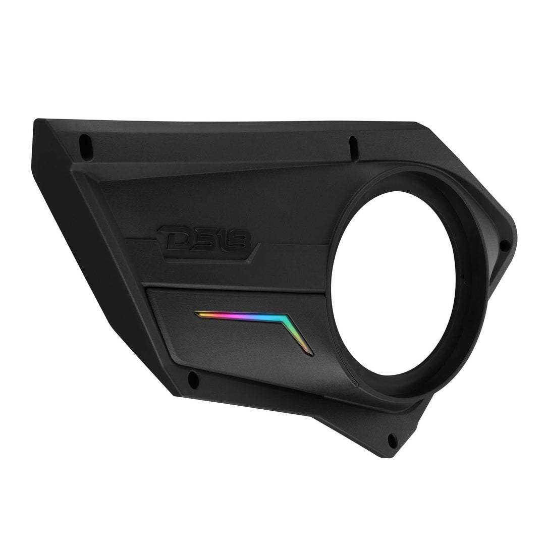 DS18 Front Door Panels for 8” Speakers with LEDs - Fits 2020–2024 Polaris RZR-PRO