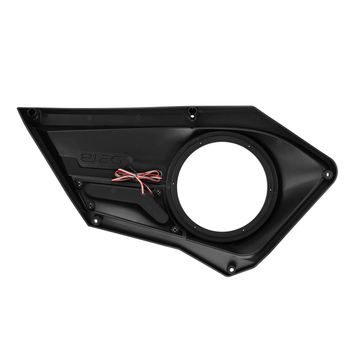 DS18 Front Door Panels for 8” Speakers with LEDs - Fits 2020–2024 Polaris RZR-PRO