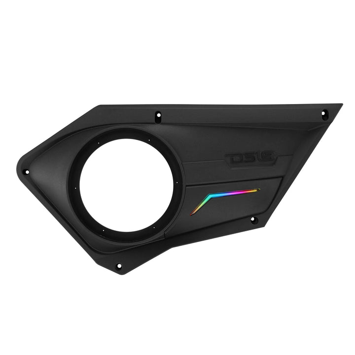 DS18 Front Door Panels for 8” Speakers with LEDs - Fits 2020–2024 Polaris RZR-PRO