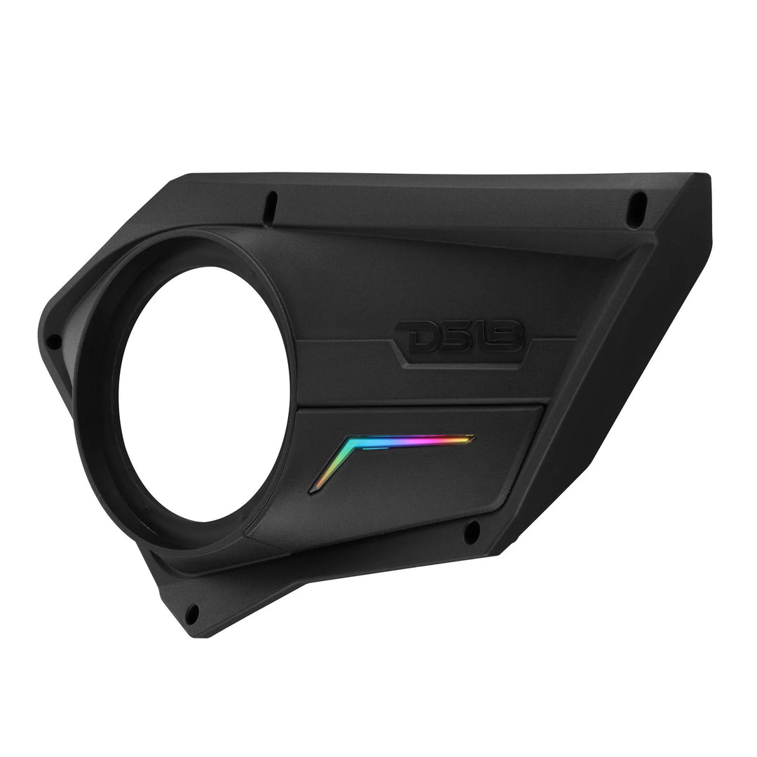 DS18 Front Door Panels for 8” Speakers with LEDs - Fits 2020–2024 Polaris RZR-PRO