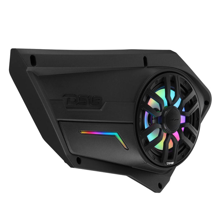 DS18 Front Door Panels for 8” Speakers with LEDs - Fits 2020–2024 Polaris RZR-PRO