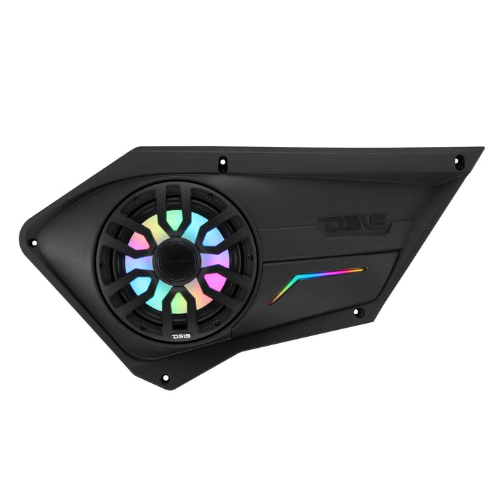DS18 Front Door Panels for 8” Speakers with LEDs - Fits 2020–2024 Polaris RZR-PRO